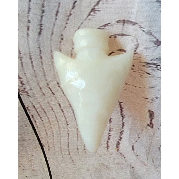 BOY SCOUT NECKERCHIEF Slide White ARROWHEAD - Picture 1 of 5